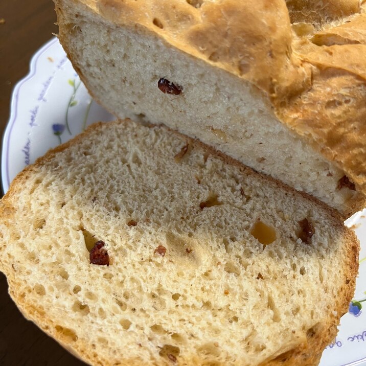 シロカHBでつくるチーズ無花果食パン1斤分